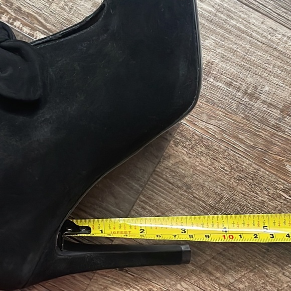 Michael Kors Classy Open Toe Boots Heels with Ribbons Ladies Size 8.5 - Picture 12 of 14